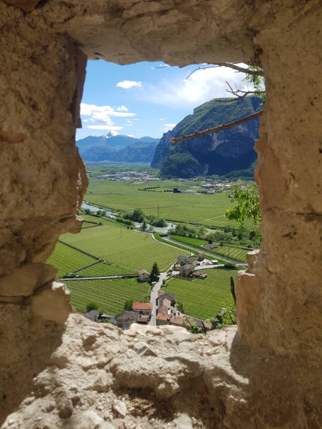 istock Castle ruin in the Dolomites 1155405080