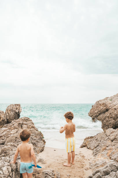 Free Stock Photo of Two Large Rocks Protruding From Ocean | Download ...