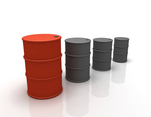 istock 3d oil barrel concept 1155410691