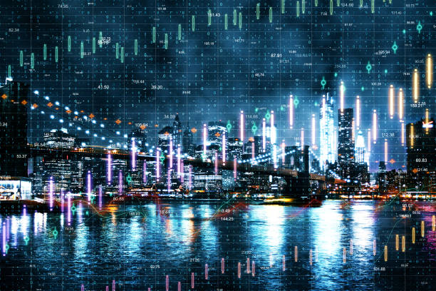 istock New York city with forex background 1155415180