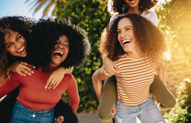 istock Friends having fun on day out 1155418060