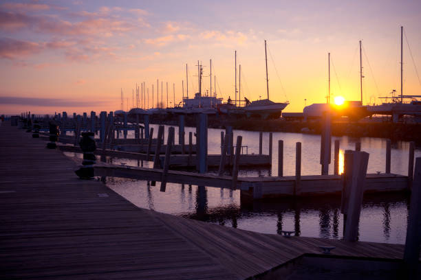 istock Sunrise over Lake Michigan 1155419598