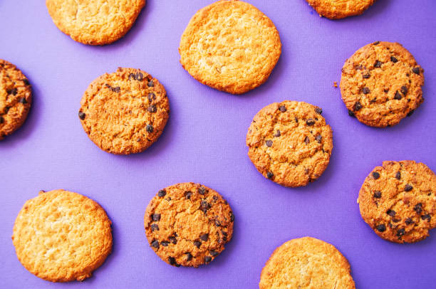 istock Assorted American traditional old fashioned cookies. Top view. 1155419899