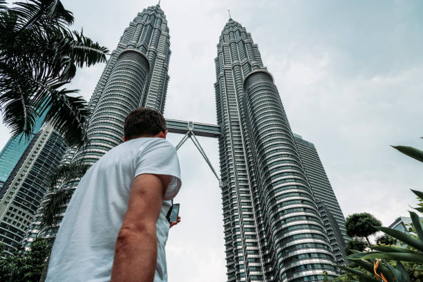 istock On the front of Petronas Twin Towers 1155430201