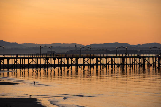 White Rock Pier is a 1542 foot pier in British Columbia. Originally built in 1914.