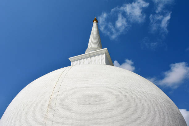 Sri Lanka Mihintale buddhist site Maha Stupa mihintale stock pictures, royalty-free photos & images