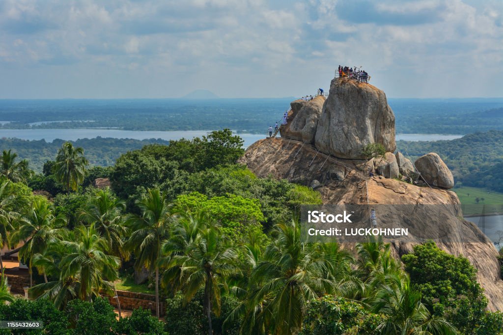 Sri Lanka Mihintale religious buddhist site Mihintale Stock Photo