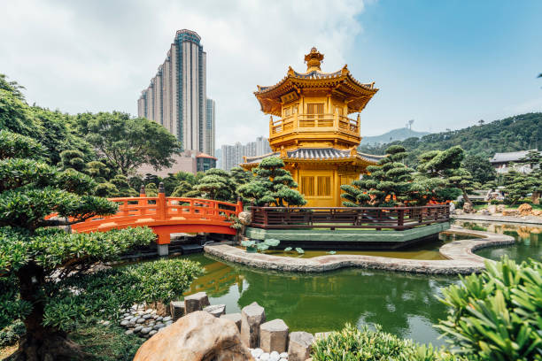 istock Nan Lian Garden in Hong Kong 1155436489