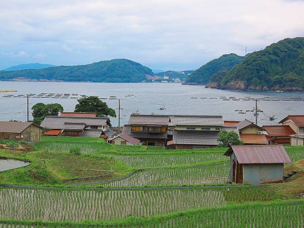 istock Japanese landscape711 Village 1155443880