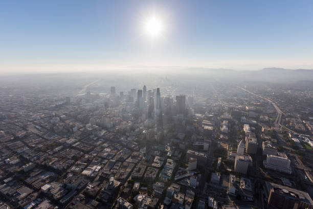 istock Los Angeles Downtown Aerial 1155446114