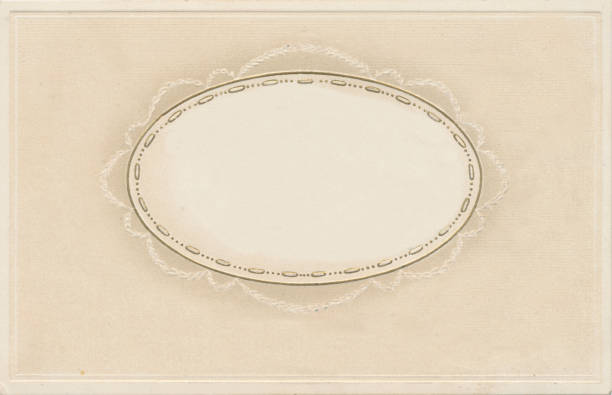 istock Vintage paper background with frame with place for text. 1155447616