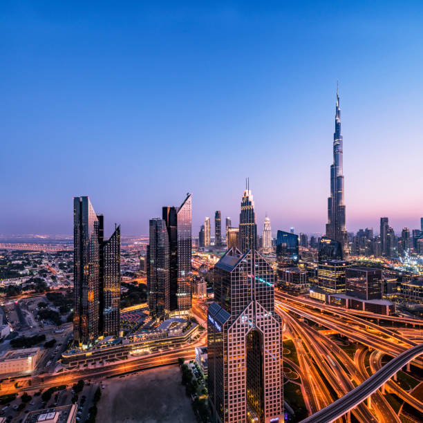 istock City skyline in Dubai 1155449962