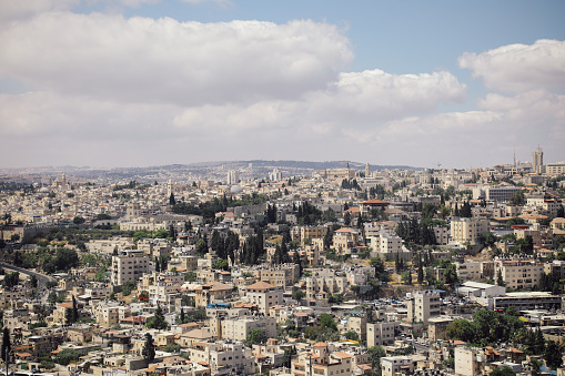 Jerusalem old city skyline