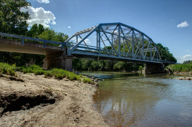 istock Old IL121 Mackinaw River Bridge 8767 1155451600