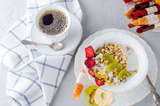 istock Homemade granola for healthy breakfast 1155452010