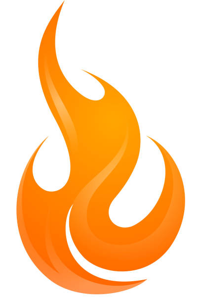 ilustrações de stock, clip art, desenhos animados e ícones de fireball design element - fireball fire isolated cut out
