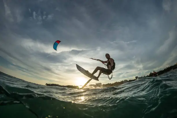 Photo of Surf rides Hydrofoilkite