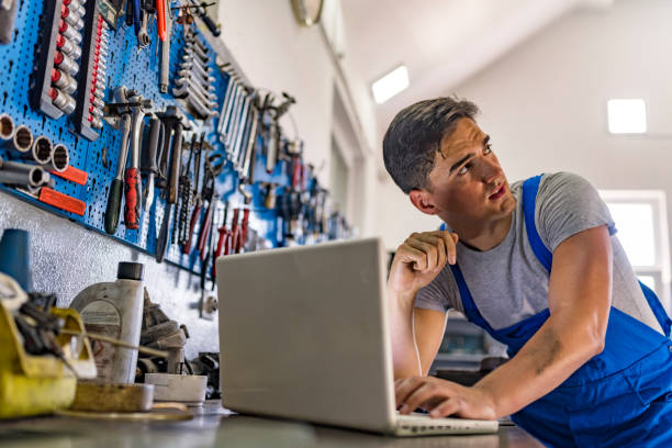 istock Technology has it’s place, even in bicycle repair 1155461696