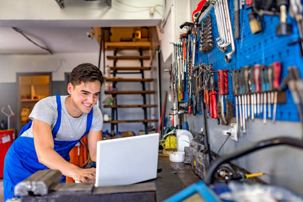 istock Working around the clock to maintain his business 1155462355