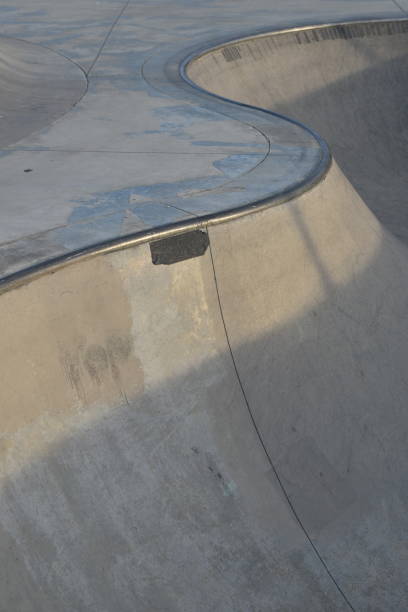 istock Skate Park Bowl in Late Afternoon Light S Curve 1155462505