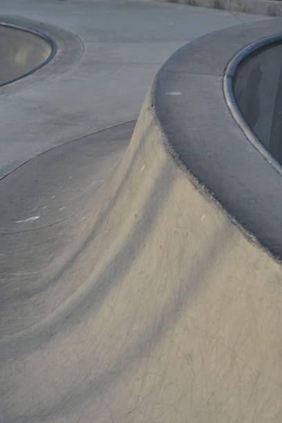 istock Skate Park Bowl in Late Afternoon Light Two C Curves 1155462513