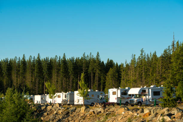 istock RV camp out in the great outdoors 1155462576