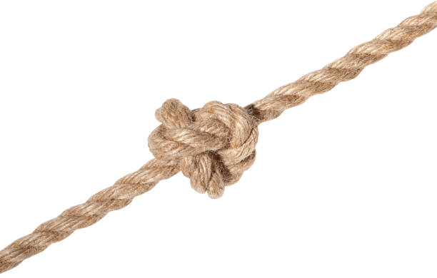 istock ashley's stopper knot tied on jute rope isolated 1155463075