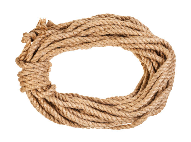 istock bight of natural jute rope isolated on white 1155463078