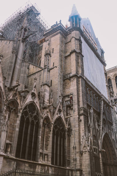 istock Notre Dame de Paris Cathedral after the fire 1155466011