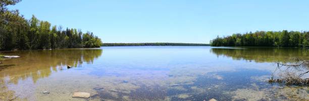 istock Panorama of Cameron Lake in Tobermory Canada 1155466021