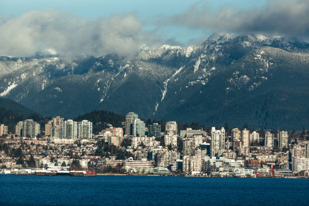 istock North Vancouver mountain view and Vancouver Harbor 1155473263