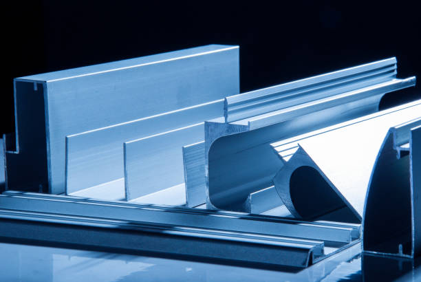 istock Aluminum profile for window, door, bathroom box 1155479340
