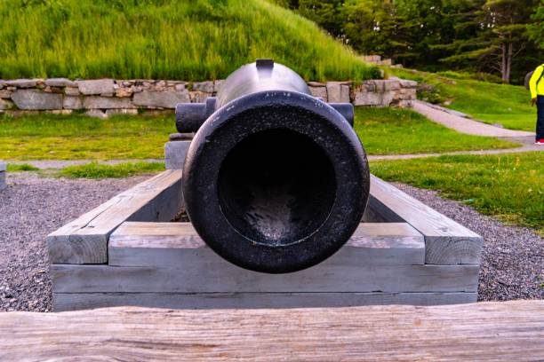istock Old Cannons at the Fort 1155480194
