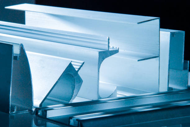 istock Aluminum profile for window, door, bathroom box 1155482521