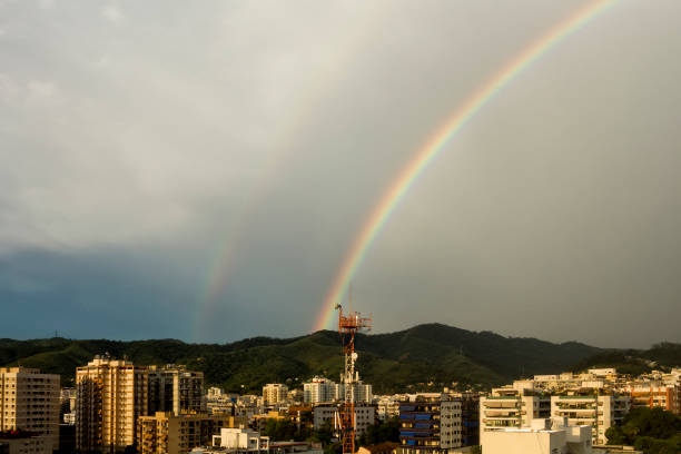 Double Rainbow in Jacarepagua, Rio de Janeiro
