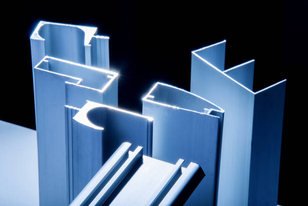 istock Aluminum profile for window, door, bathroom box 1155488673