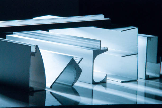 istock Aluminum profile for window, door, bathroom box 1155490993