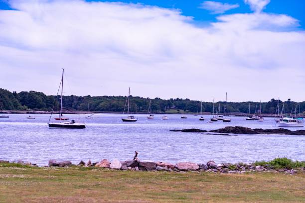 istock Atlantic Ocean Viewed from Fort Stark in New Hampshire 1155491333