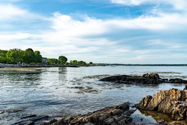 istock Atlantic Ocean Viewed from Fort Stark in New Hampshire 1155492400