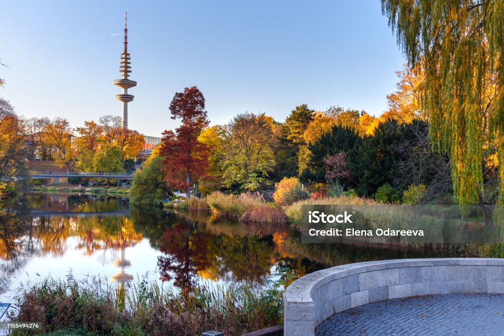 City Park Planten Un Blomen At Autumn In Hamburg Germany Stock Photo - Image Now - iStock