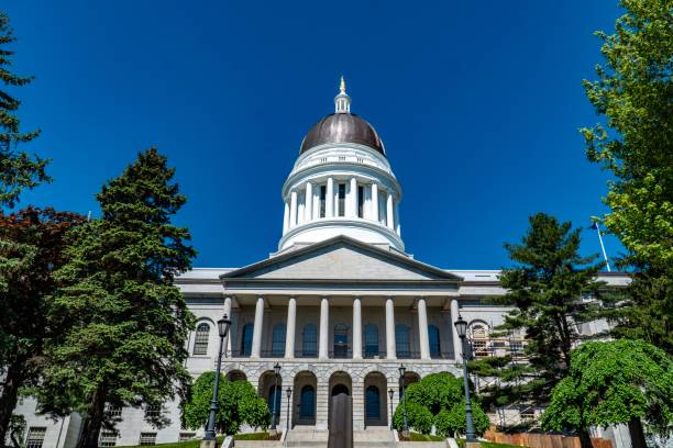 istock Maine State Capitol - Augusta, ME 1155495257
