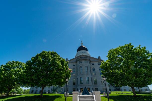 istock Maine State Capitol - Augusta, ME 1155495594