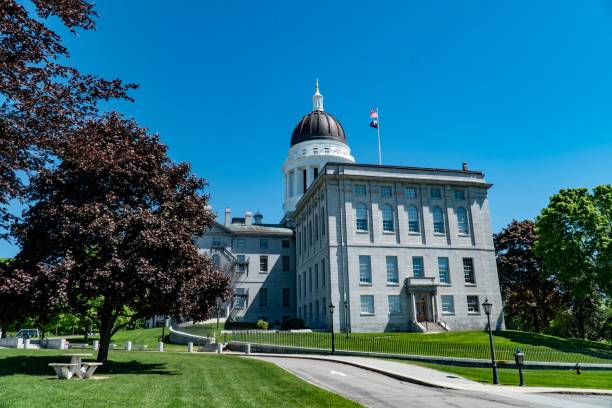 istock Maine State Capitol - Augusta, ME 1155495841