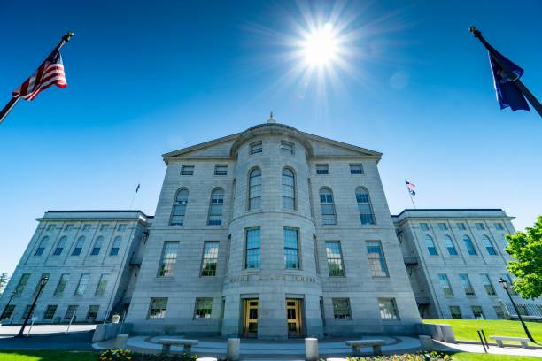 istock Maine State Capitol - Augusta, ME 1155495888