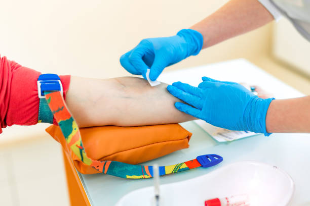 istock Blood test at the medical examination. 1155497834