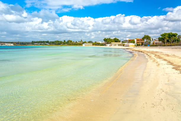 istock Sant'Isidoro beach near Lecce, Italy 1155499431
