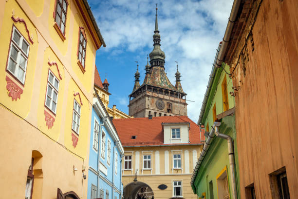 istock The Clock Tower in Sighisoara 1155503243