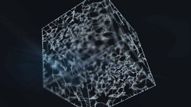 istock An extravagant cube form of artifact - mysterious Pandora's box. 1155503328