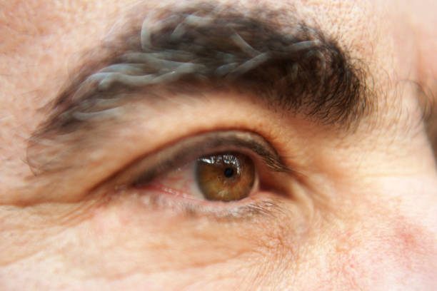 istock close up green- hazel eye 1155506346