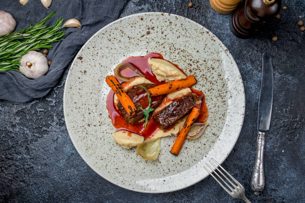istock Duck breast with berry sauce 1155516483